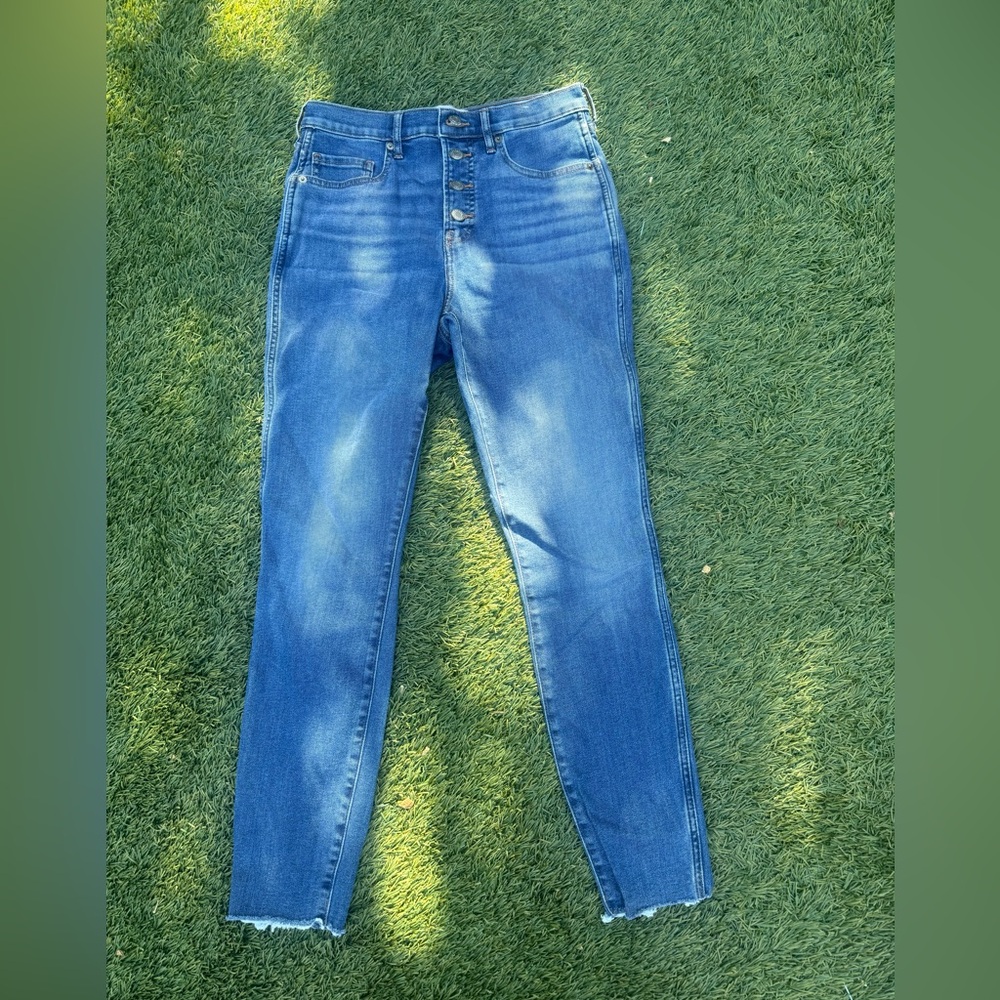 Everlane High Rise Blue Jeans